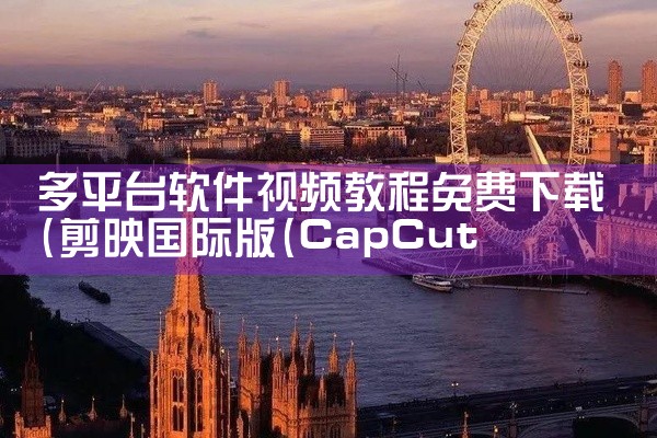 多平台软件视频教程免费下载